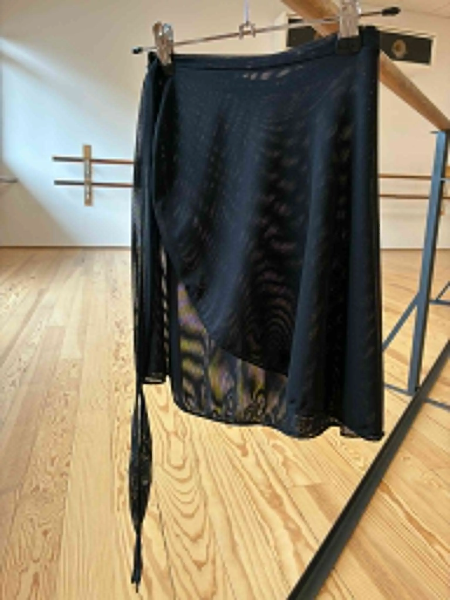 Jupette Harmonie — Noir — tenue de danse cousue main
